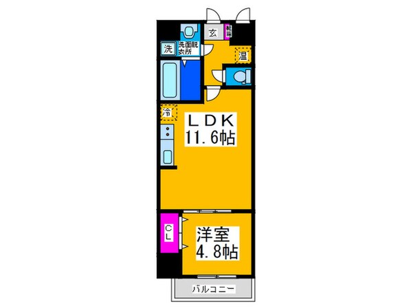 MANDARIN　COURT深井駅前の物件間取画像